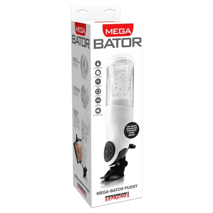 Image de MEGA BATOR PUSSY BLANC