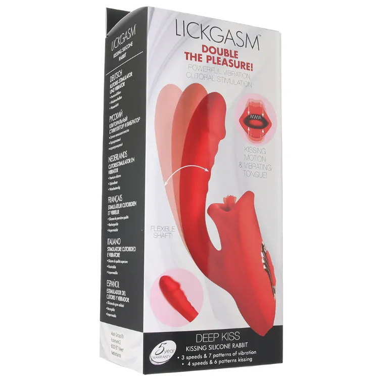 Image de Lickgasm Deep Kiss Licking Rabbit Vibe