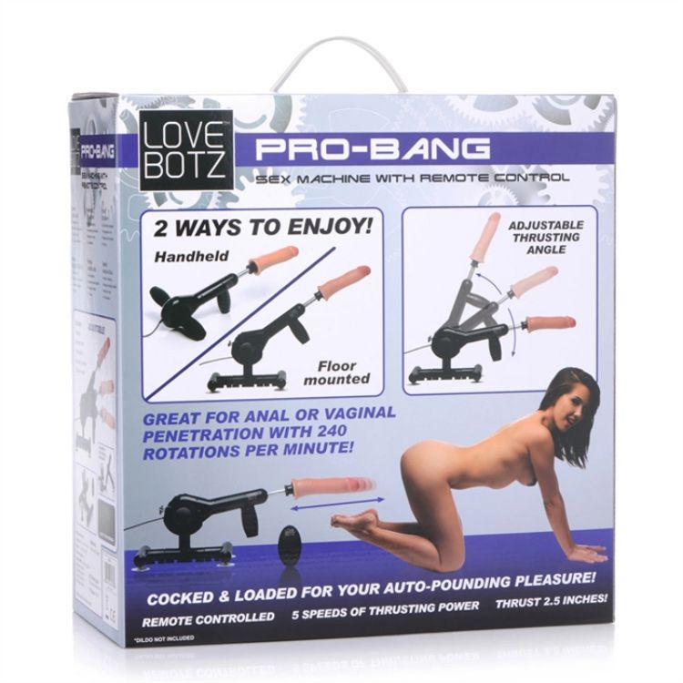 Image de Pro-Bang Sex Machine w/ Remote Control