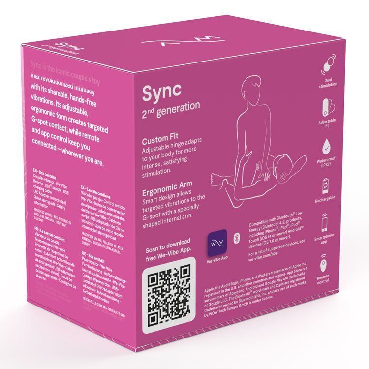 Image de We-Vibe Sync 2 - Rose